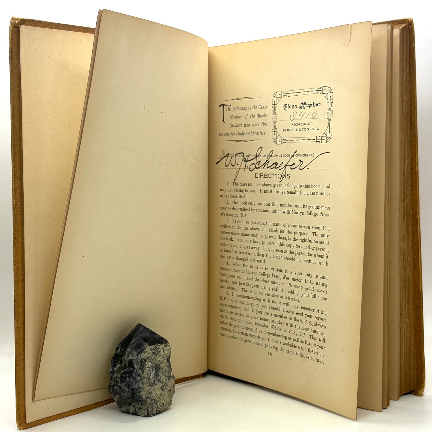 SHAFTESBURY, Edmund "Transference of Thought" [Martyn College Press, 1896]