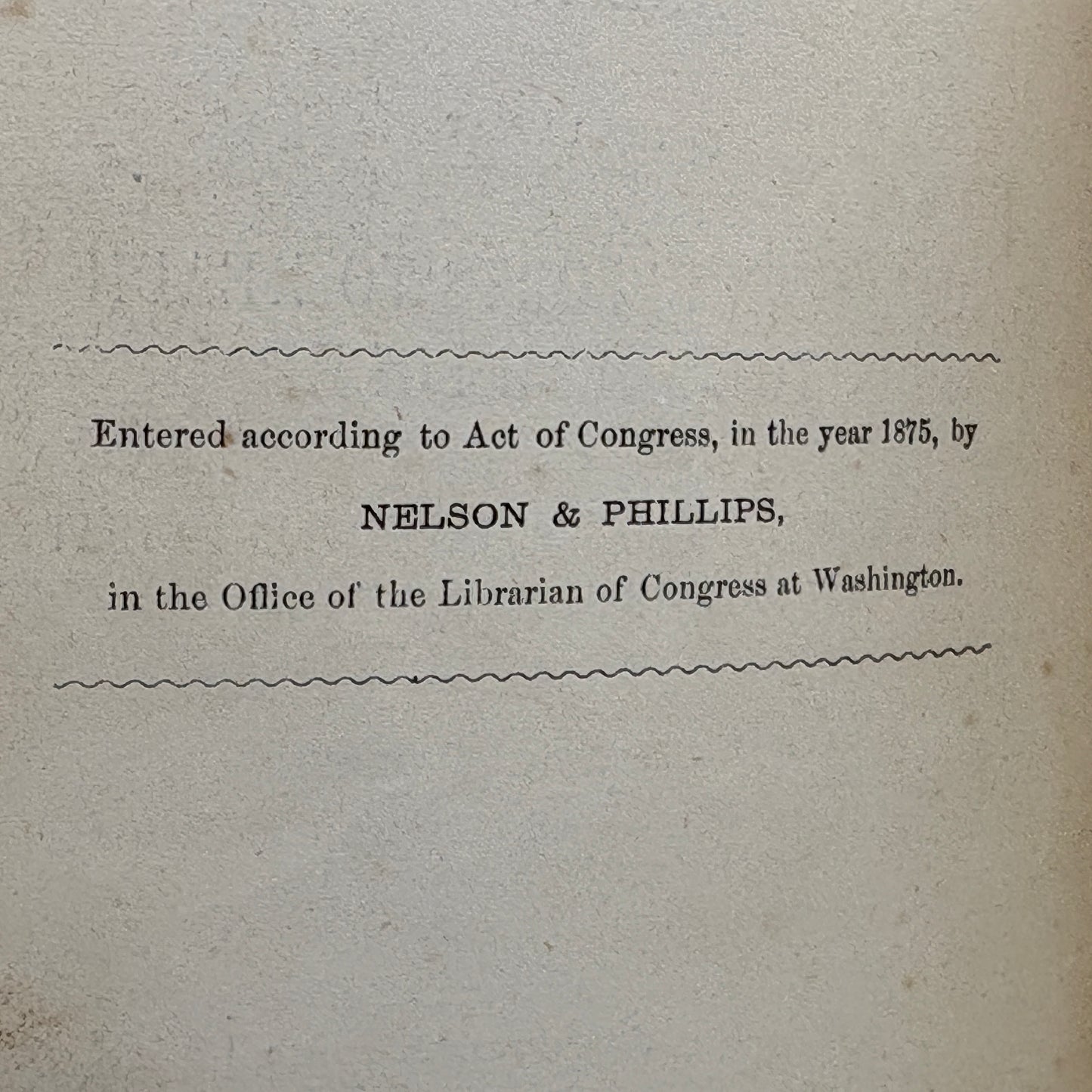 MUDGE, Rev. Z. A. “North-Pole Voyages” [Nelson & Phillips, 1875]