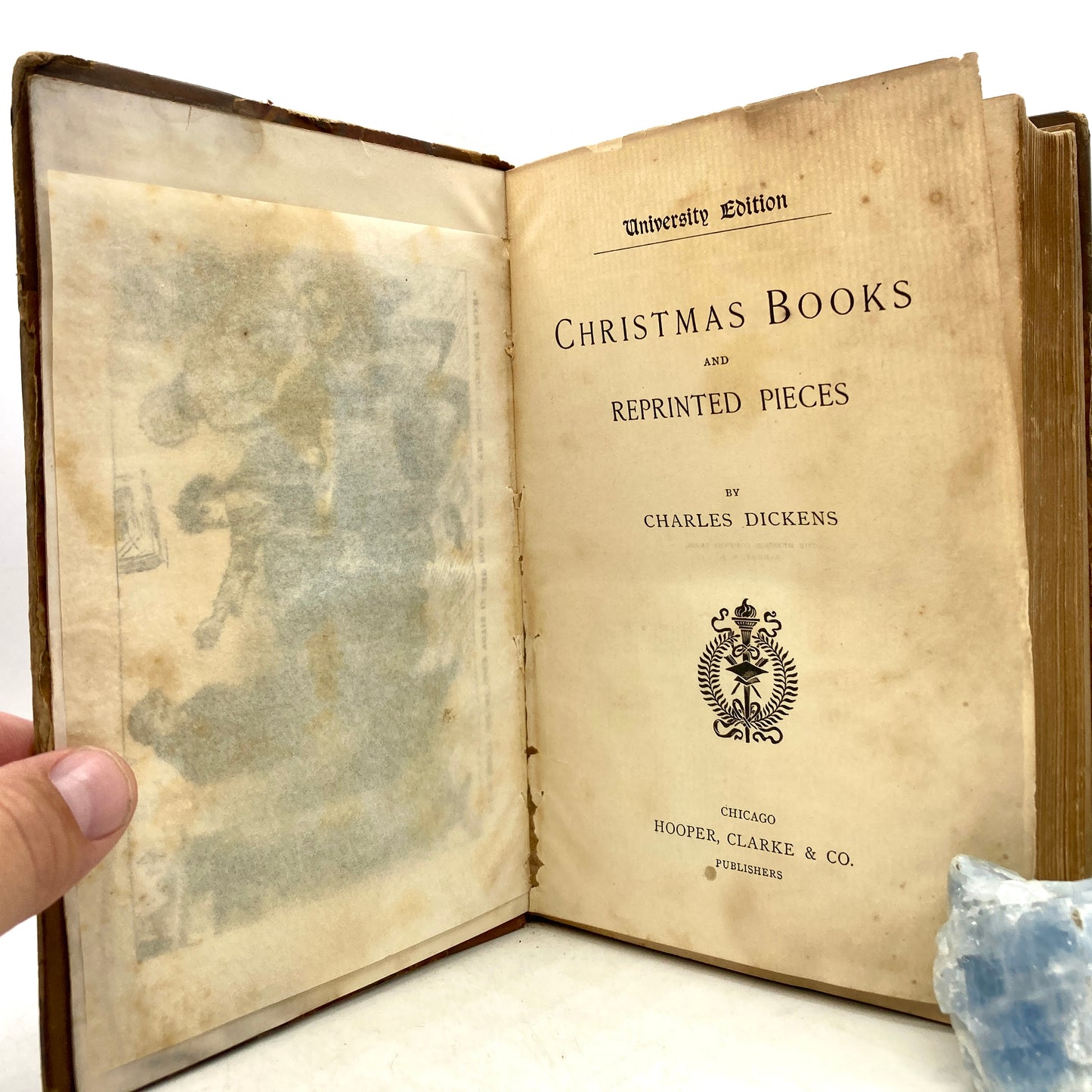 DICKENS, Charles "Christmas Books and Reprinted Pieces" [Hooper, Clarke & Co, c1880]