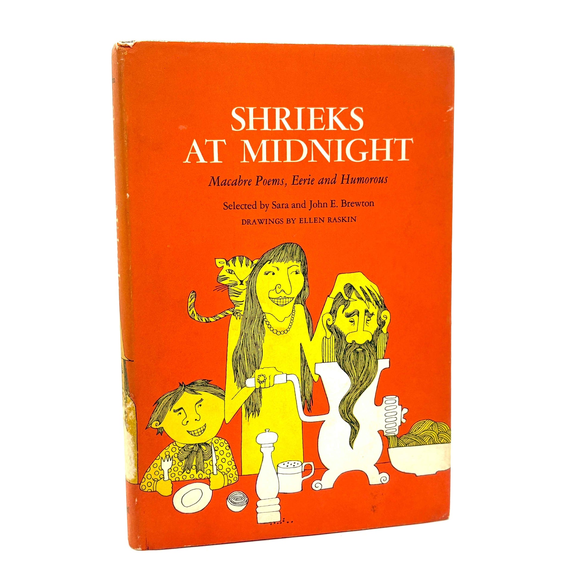 BREWTON, Sara & John "Shrieks at Midnight" [Thomas Y. Crowell, 1969] 1st Edition