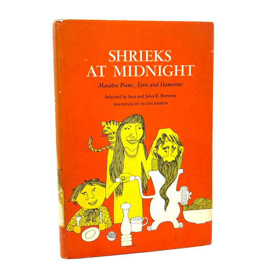 BREWTON, Sara & John "Shrieks at Midnight" [Thomas Y. Crowell, 1969] 1st Edition