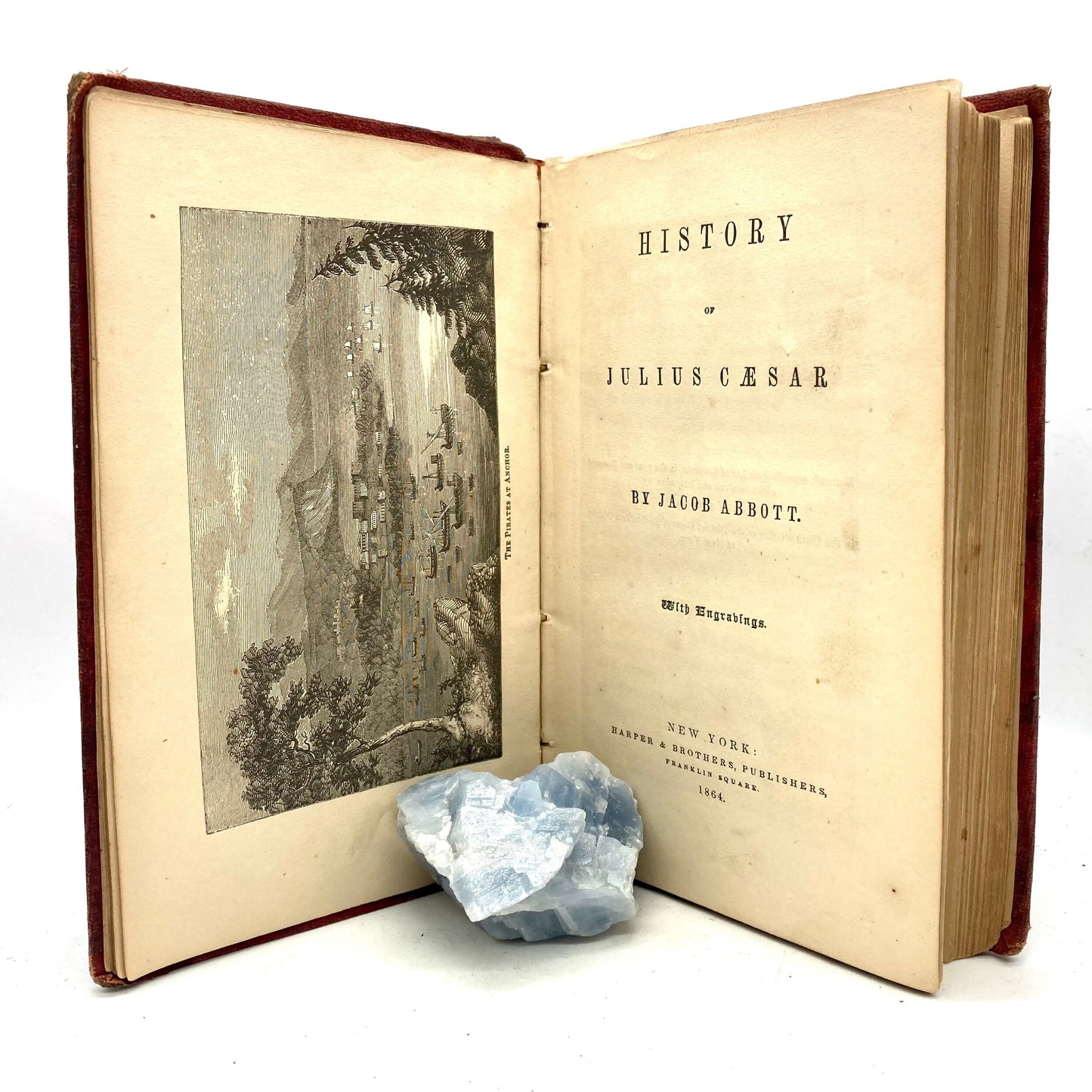 ABBOTT, Jacob "History of Julius Caesar" [Harper & Brothers, 1864] - Buzz Bookstore