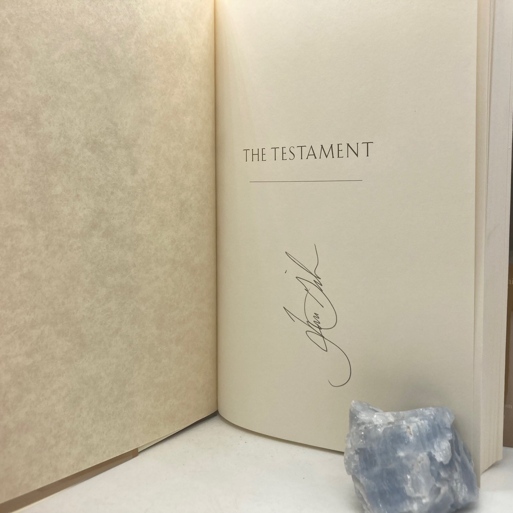 GRISHAM, John "The Testament" [Doubleday, 1999] 1st Edition (Signed) - Buzz Bookstore