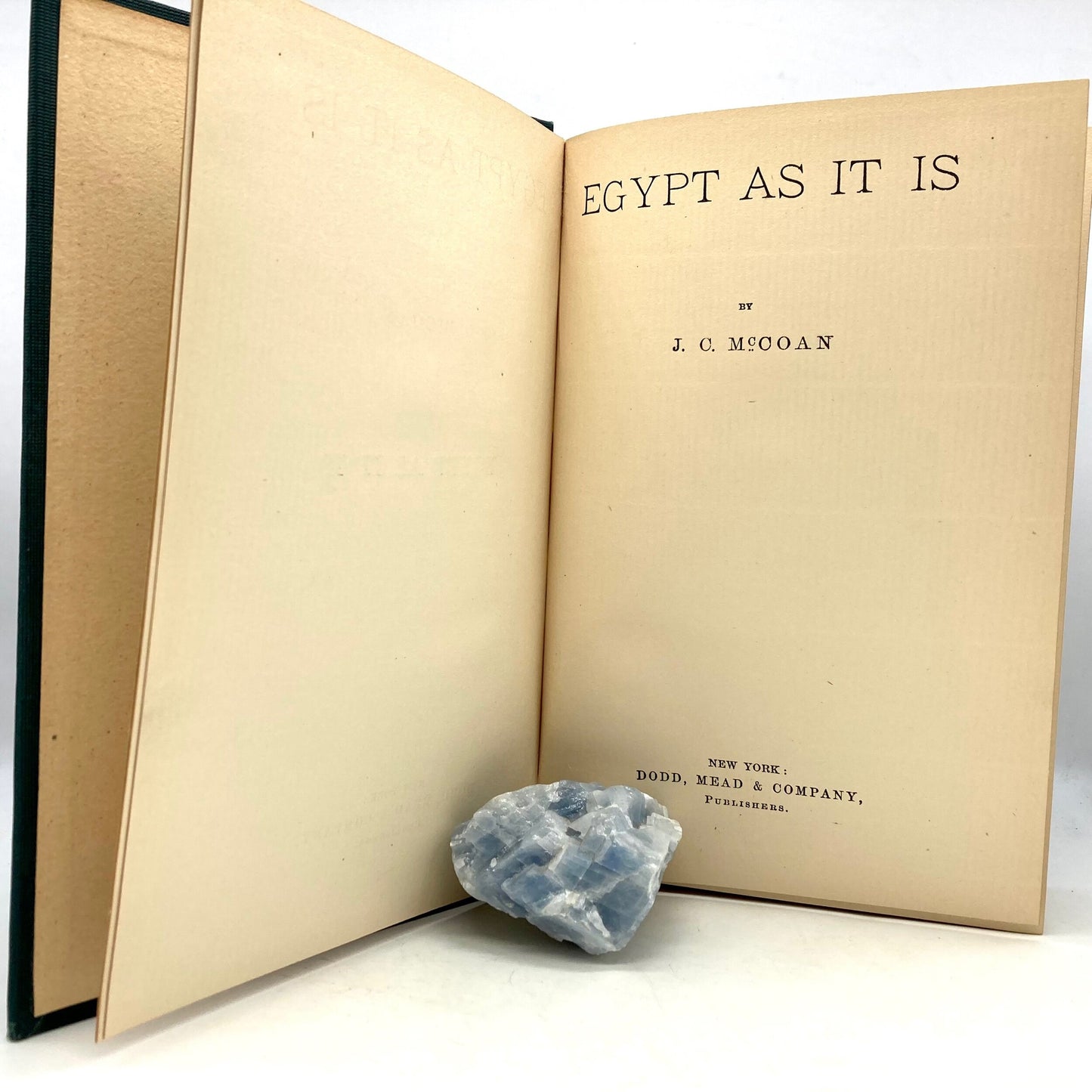 MCCOAN, J.C. "Egypt As It Is" [Dodd, Mead & Co, 1882] - Buzz Bookstore