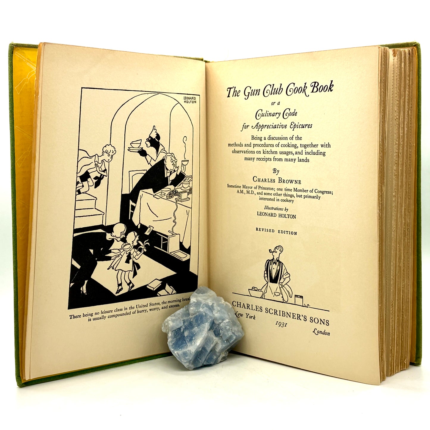 BROWNE, Charles. “The Gun Club Cook Book” [Charles Scribner’s Sons, 1947]