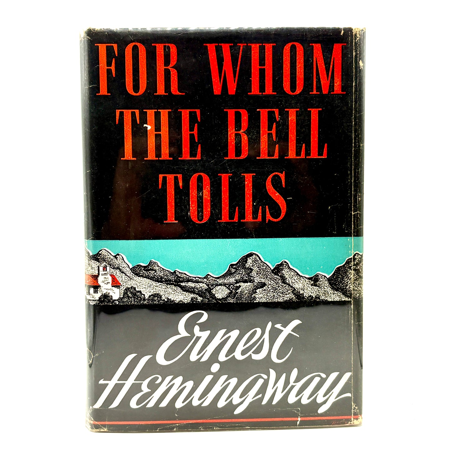 HEMINGWAY, Ernest “For Whom the Bell Tolls” [Charles Scribner’s Sons, 1940] 1st ED
