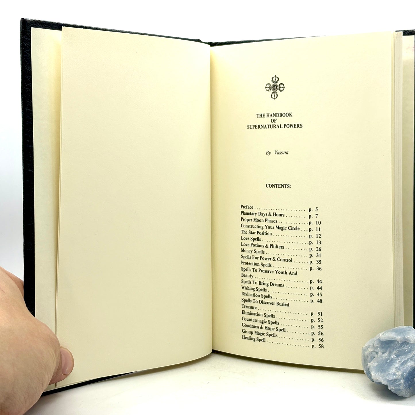 VASSARA “The Handbook of Supernatural Powers” [Virdon Associates, 1977]