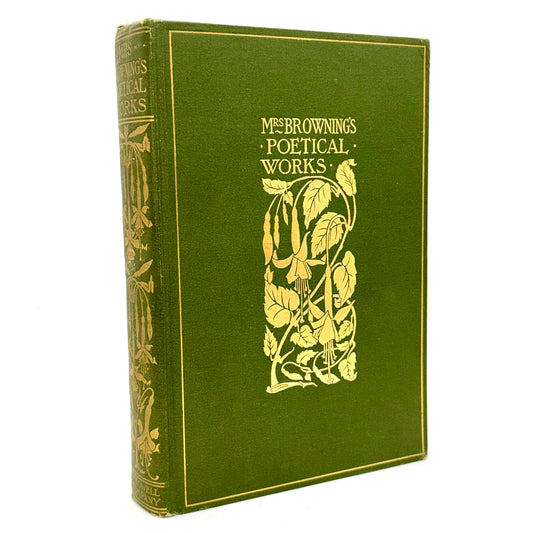 BROWNING, Elizabeth Barrett “Poetical Works” [Thomas Y. Crowell, n.d./c1900]