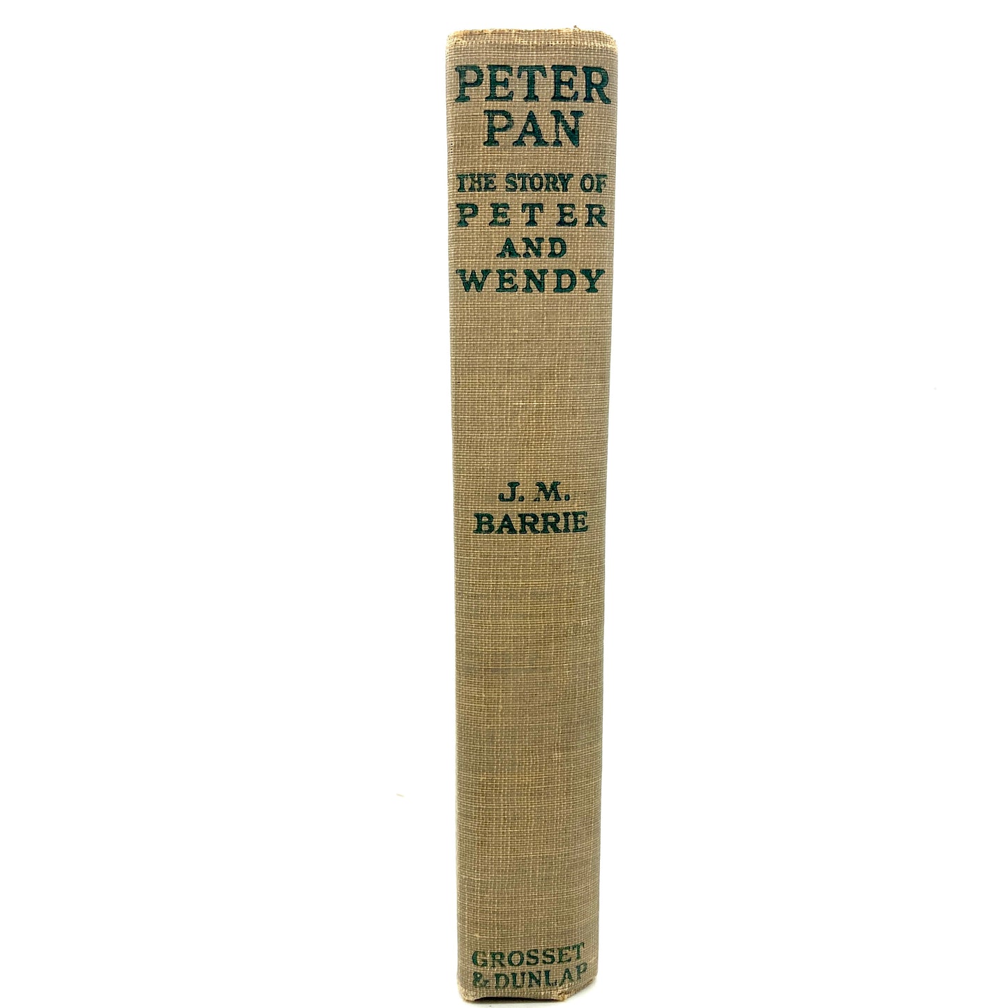 BARRIE, James M. "Peter Pan, The Story of Peter and Wendy" [Grosset & Dunlap, c1926]