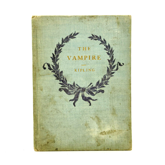 KIPLING, Rudyard "The Vampire" [Privately Printed, 1898]