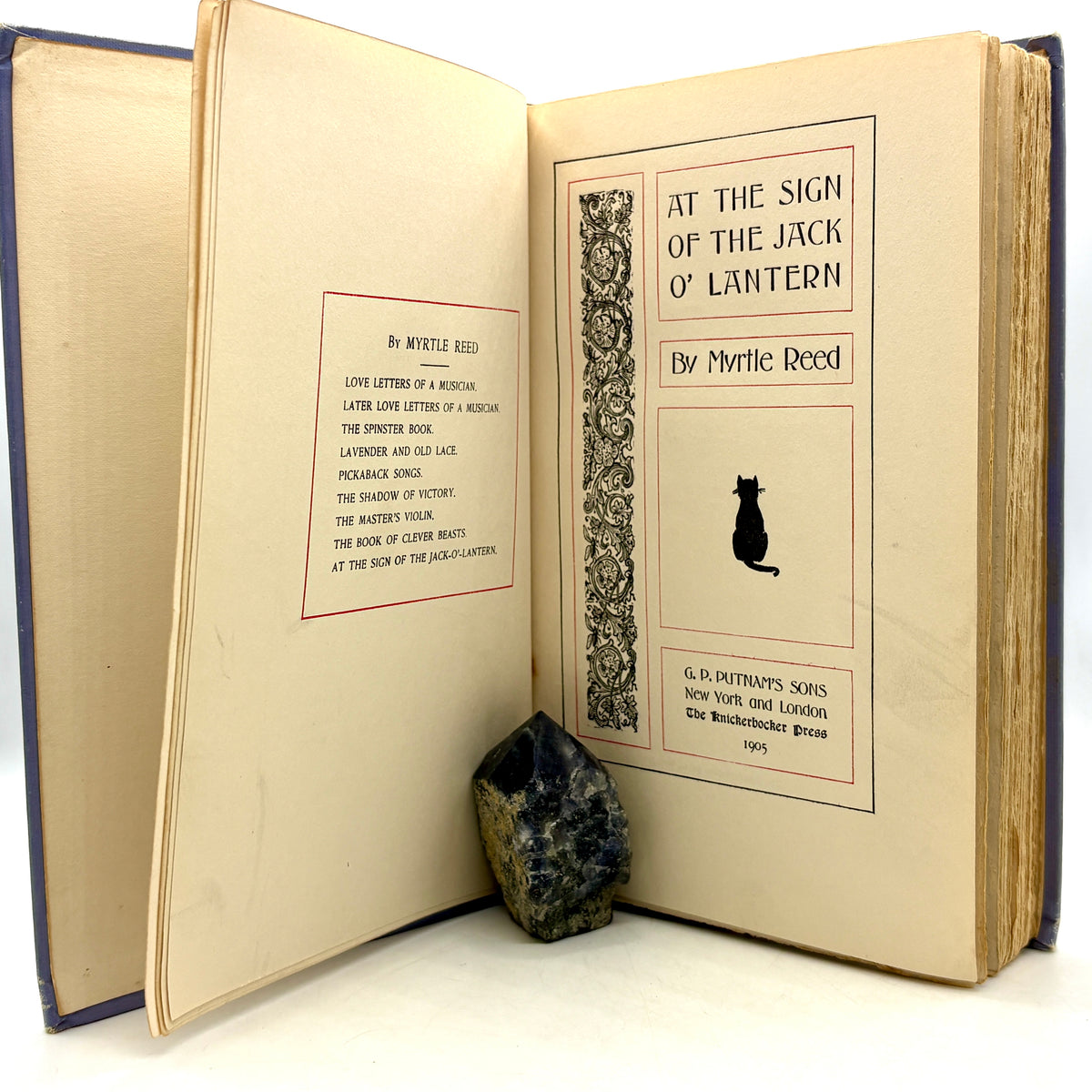 Reed, Myrtle “At the Sign of the Jack o’ Lantern” [G. P. Putnam’s Sons, 1905]