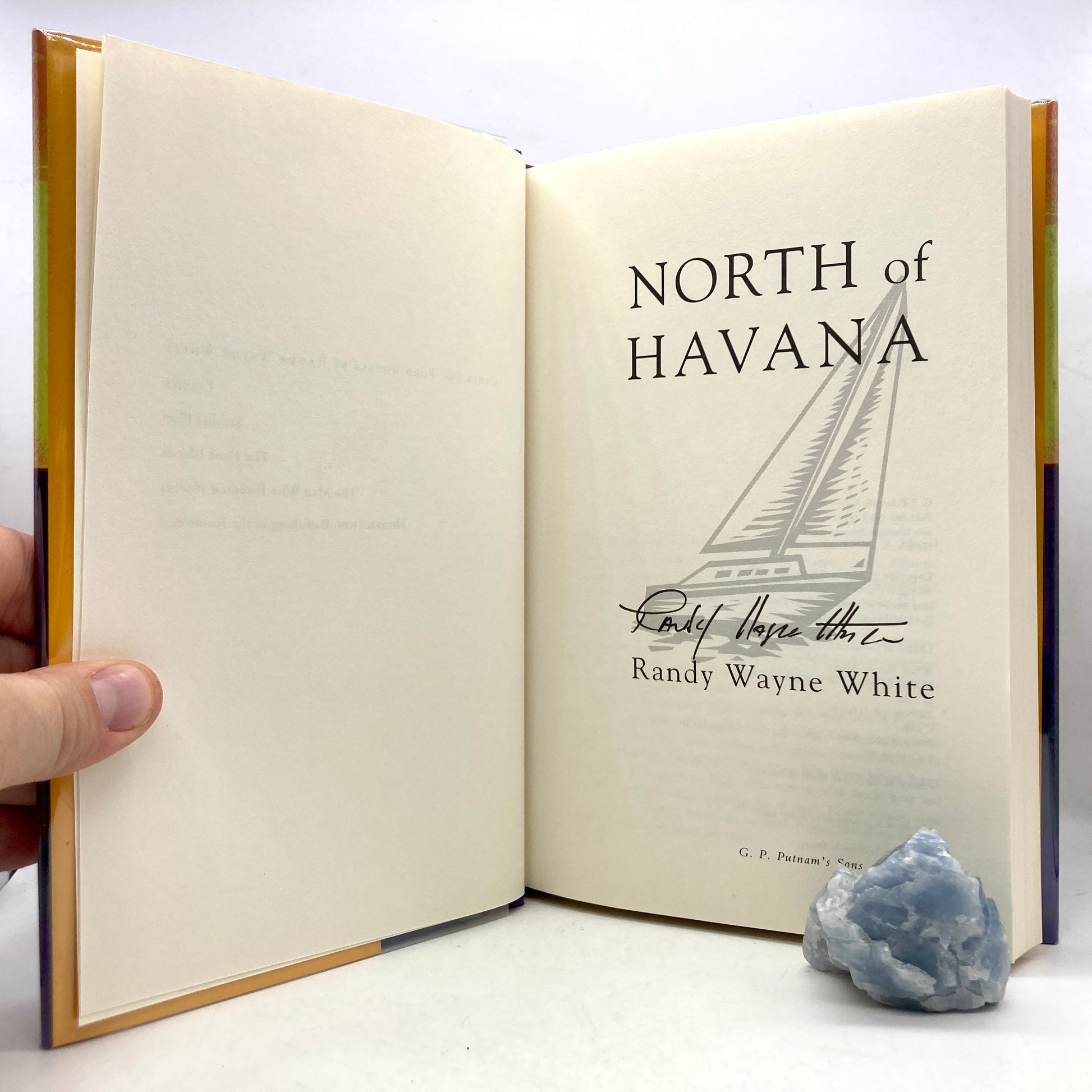 WHITE, Randy Wayne "North of Havana" [GP Putnam's Sons, 1997] 1st Edition (Signed) - Buzz Bookstore