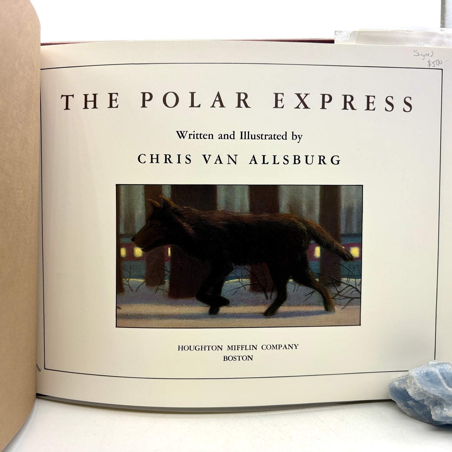 ALLSBURG, Chris Van "The Polar Express" [Houghton Mifflin, 1998] Signed