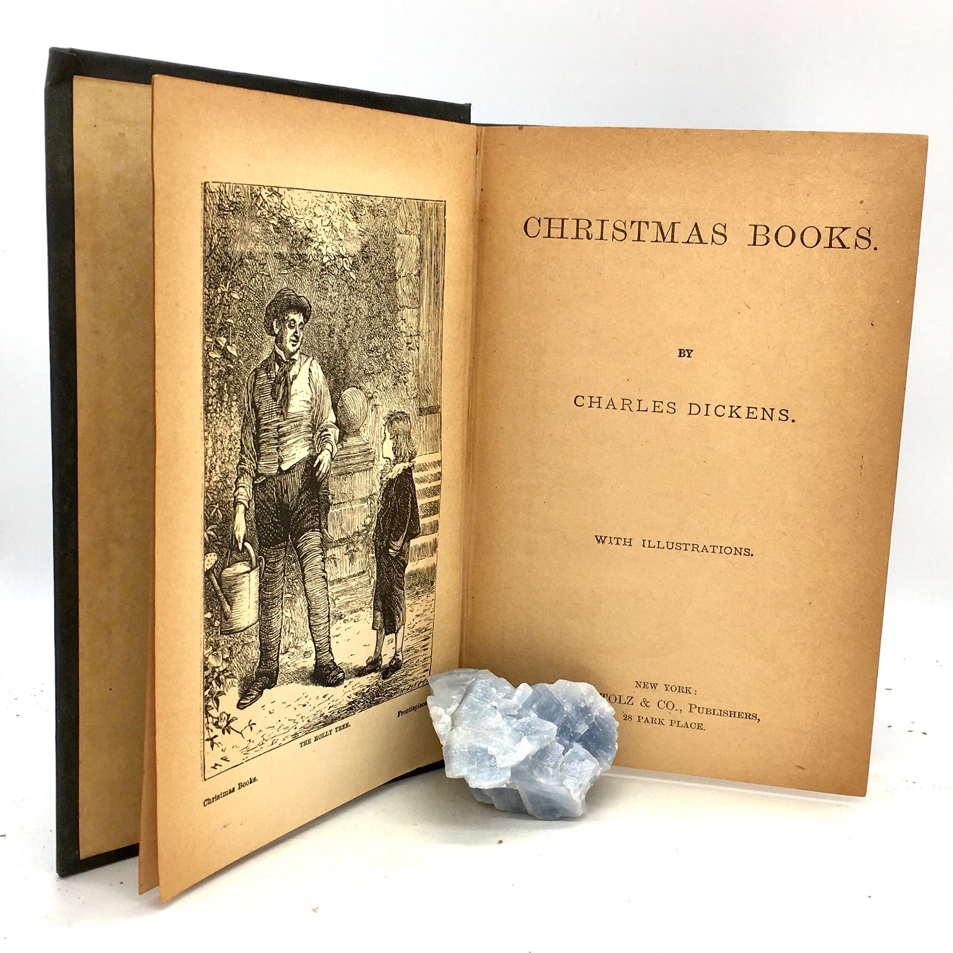 DICKENS, Charles "Christmas Books" & "Uncommercial Traveler" [M. Stolz & Co, c1880] - Buzz Bookstore