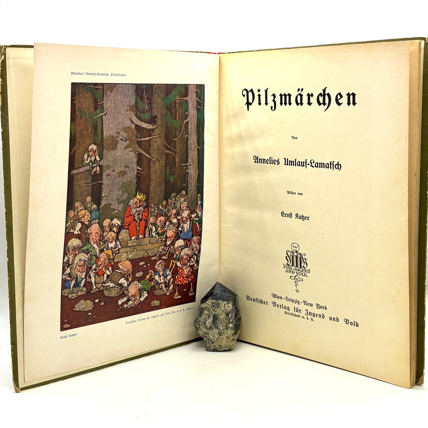 Umlauf-Lamatsch, Annelies "Pilzmärchen" [Jugend und Volk, 1925] Mushroom Fairy Tales