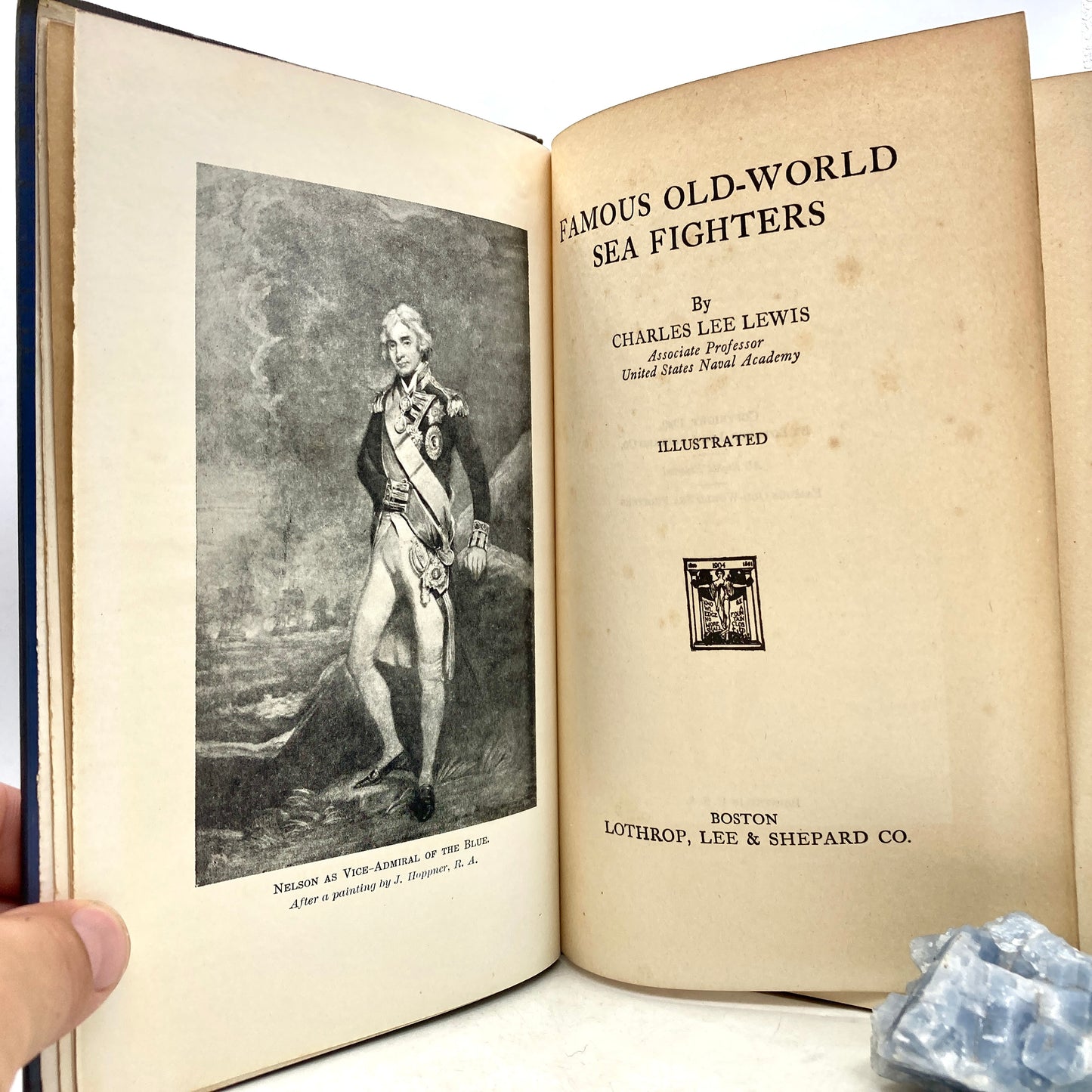 LEWIS, Charles Lee "Famous Old-World Sea Fighters" [Lothrop, Lee & Shepard, 1929]