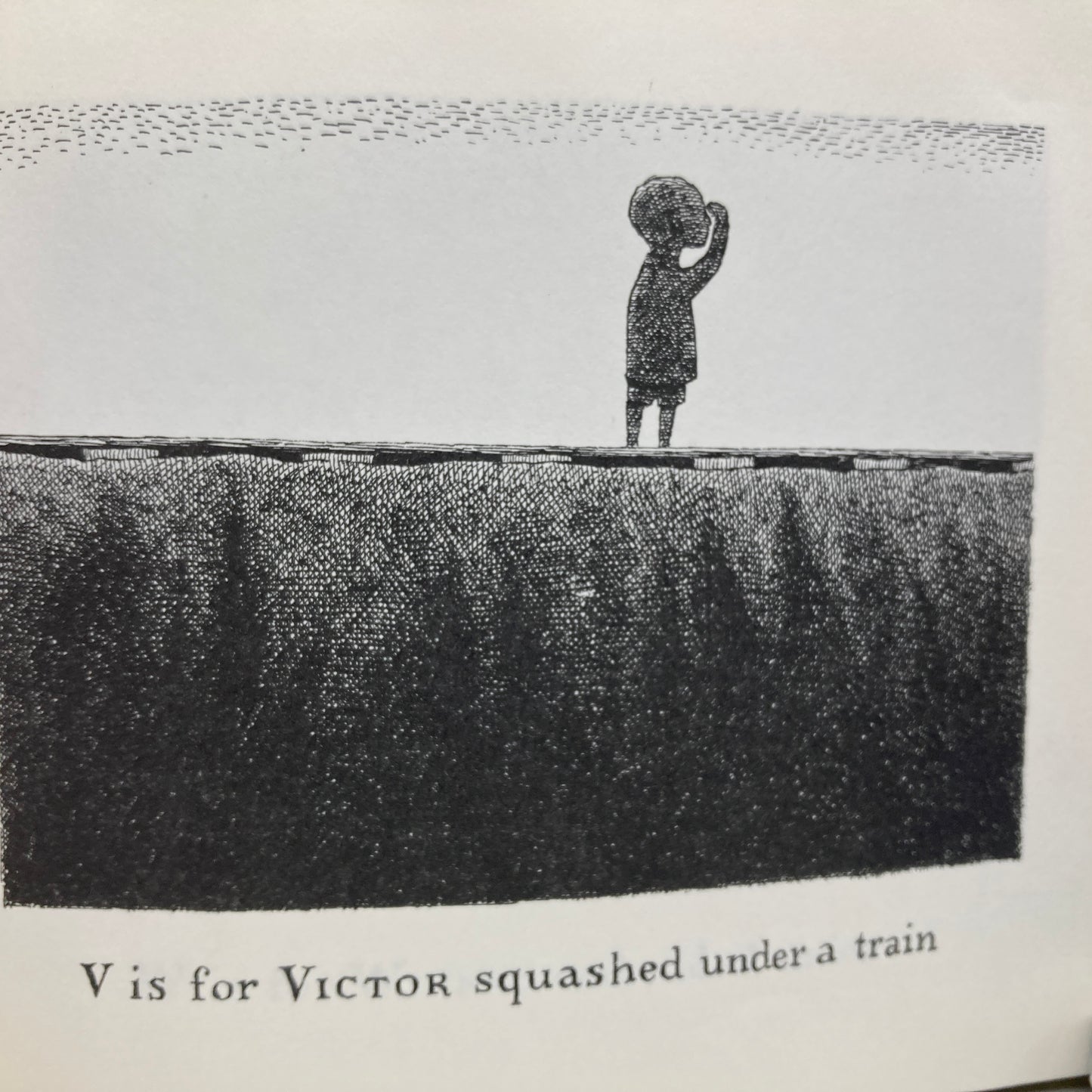 GOREY, Edward "The Gashlycrumb Tinies" [Harcourt Brace, 1991] 4th Reissue