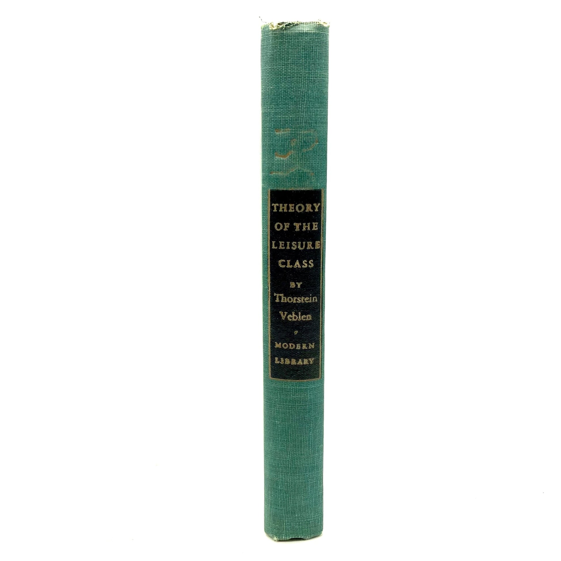 VEBLEN, Thorstein "The Theory of the Leisure Class" [Modern Library, 1934] - Buzz Bookstore