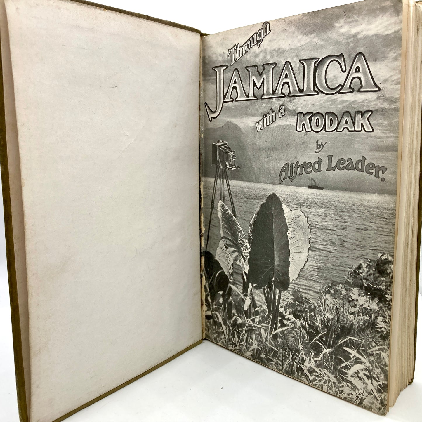 LEADER, Alfred "Through Jamaica With a Kodak" [John Wright, 1907]