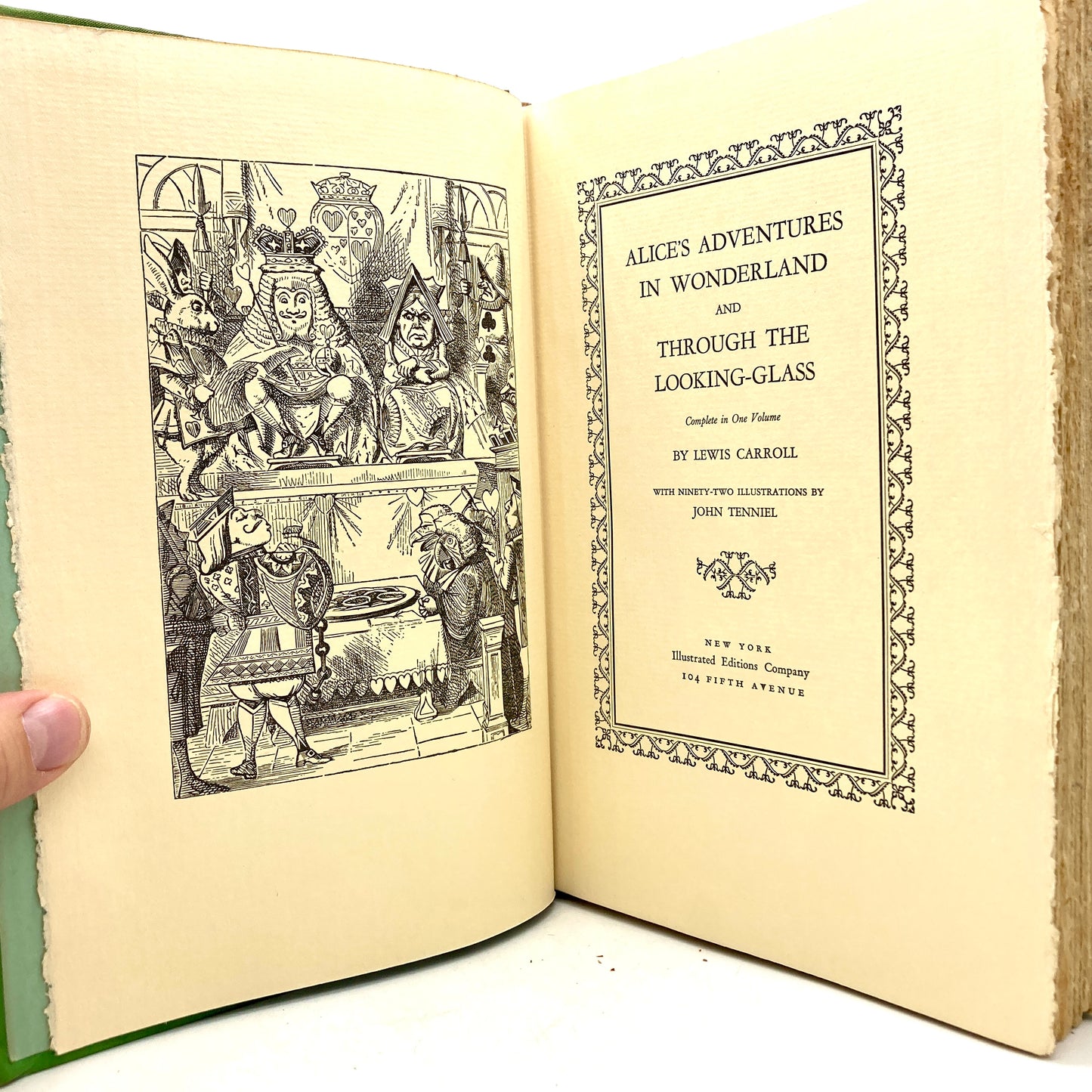 CARROLL, Lewis "Alice's Adventures in Wonderland" [Illustrated Editions Co, c1930s] - Buzz Bookstore