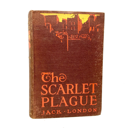 LONDON, Jack "The Scarlet Plague" [Macmillan, 1915] 1st Edition/1st Printing - Buzz Bookstore