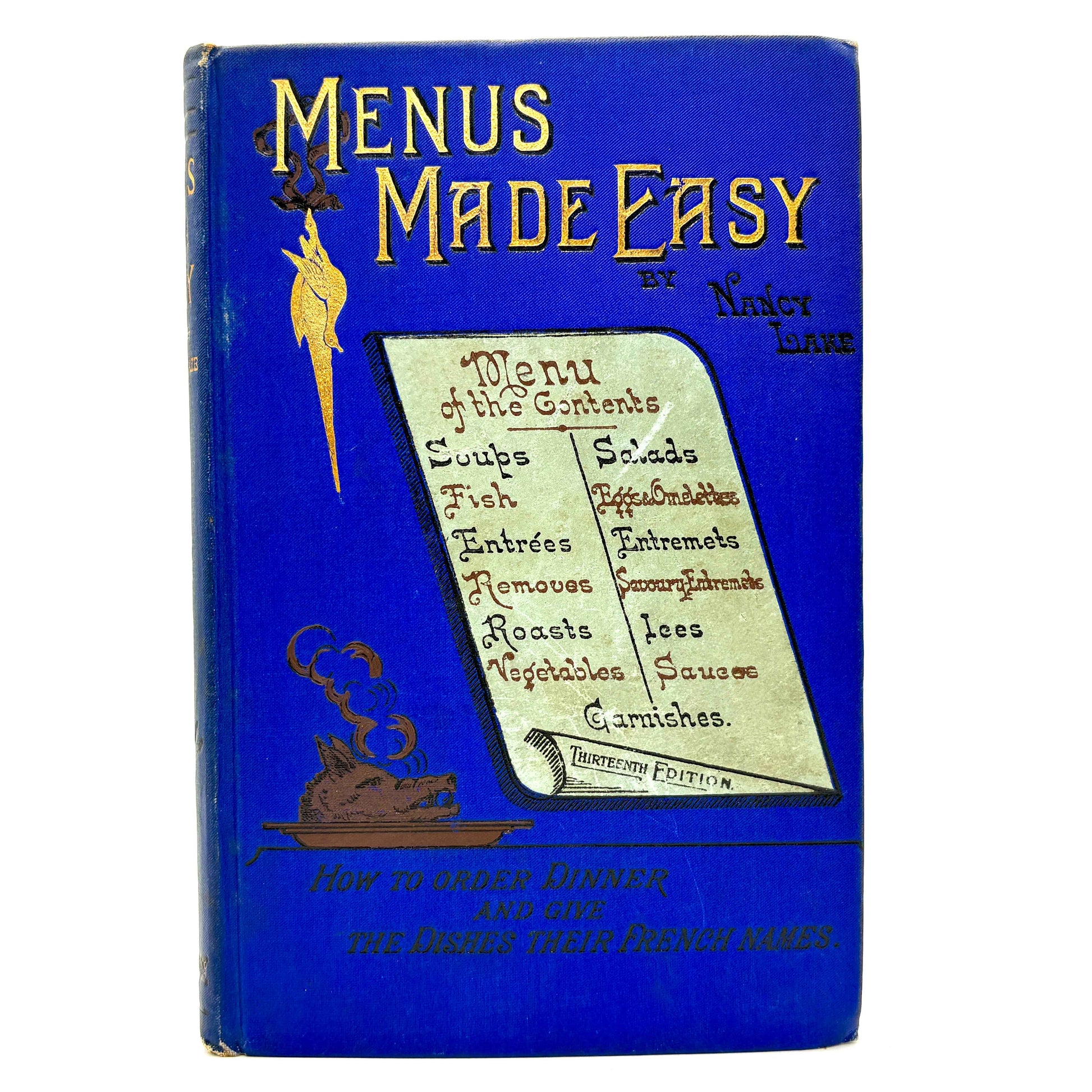 LAKE, Nancy “Menus Made Easy” [Frederick Warne & Co., 1901]