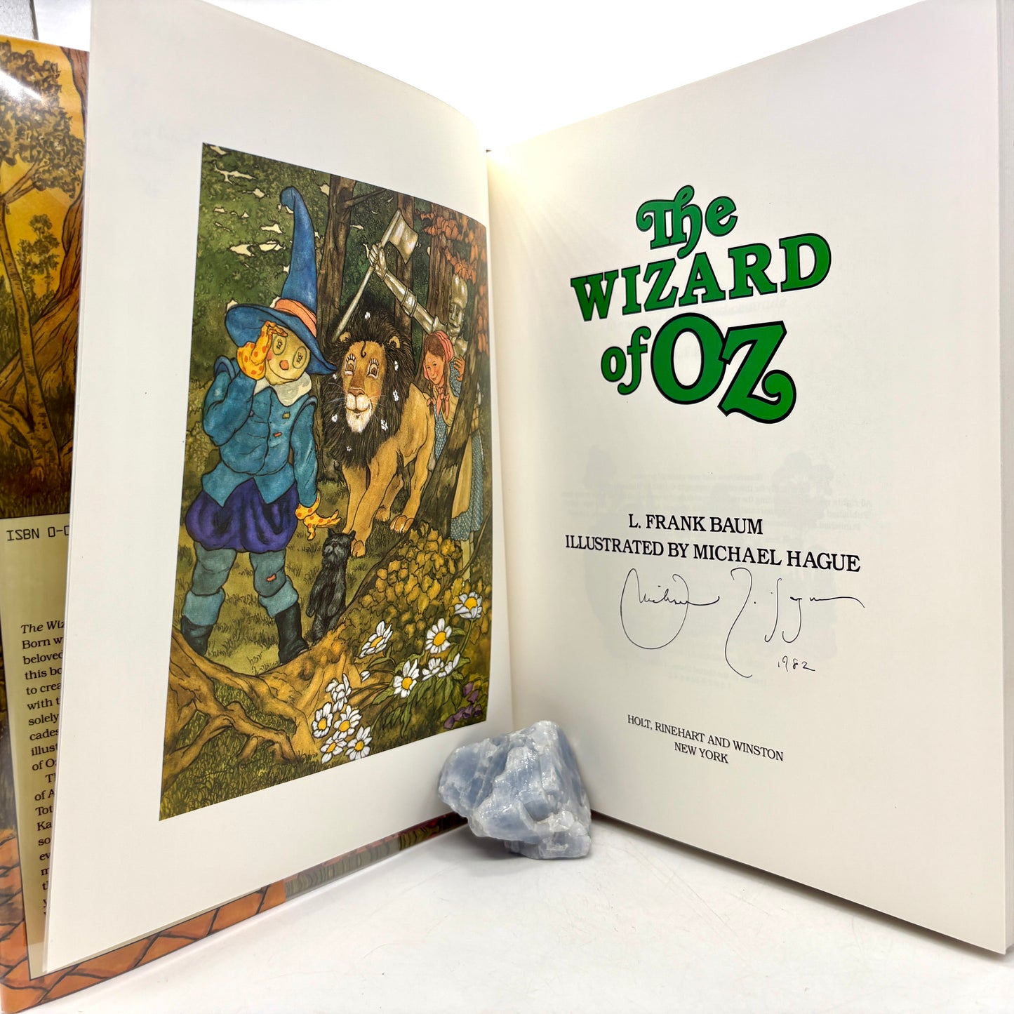 BAUM, L. Frank "The Wizard of Oz" [Holt, Rinehart and Winston, 1982] Signed