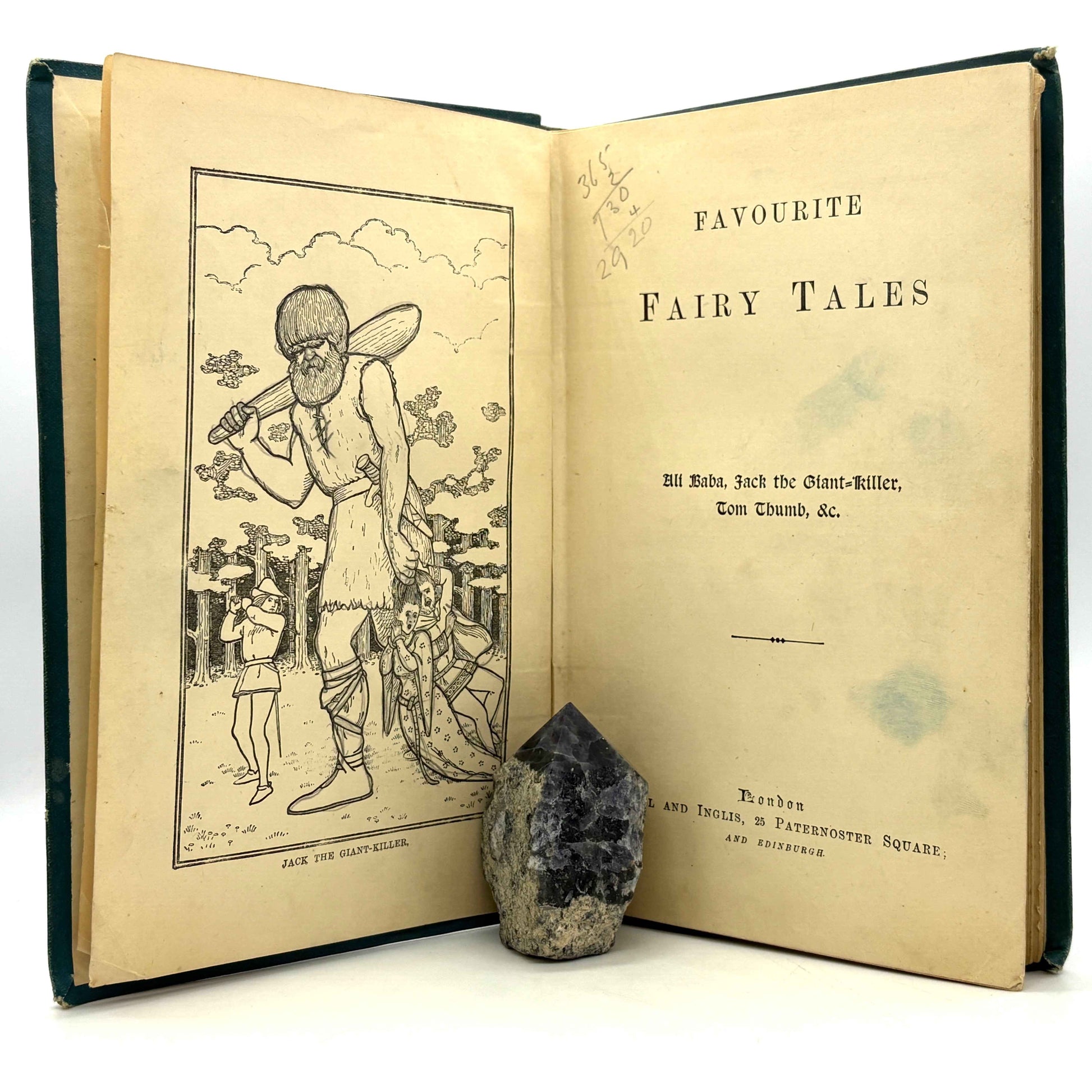 "Favourite Fairy Tales: Ali Baba, Jack the Giant-Killer, Tom Thumb, &c" [Gall & Inglis, c1903]