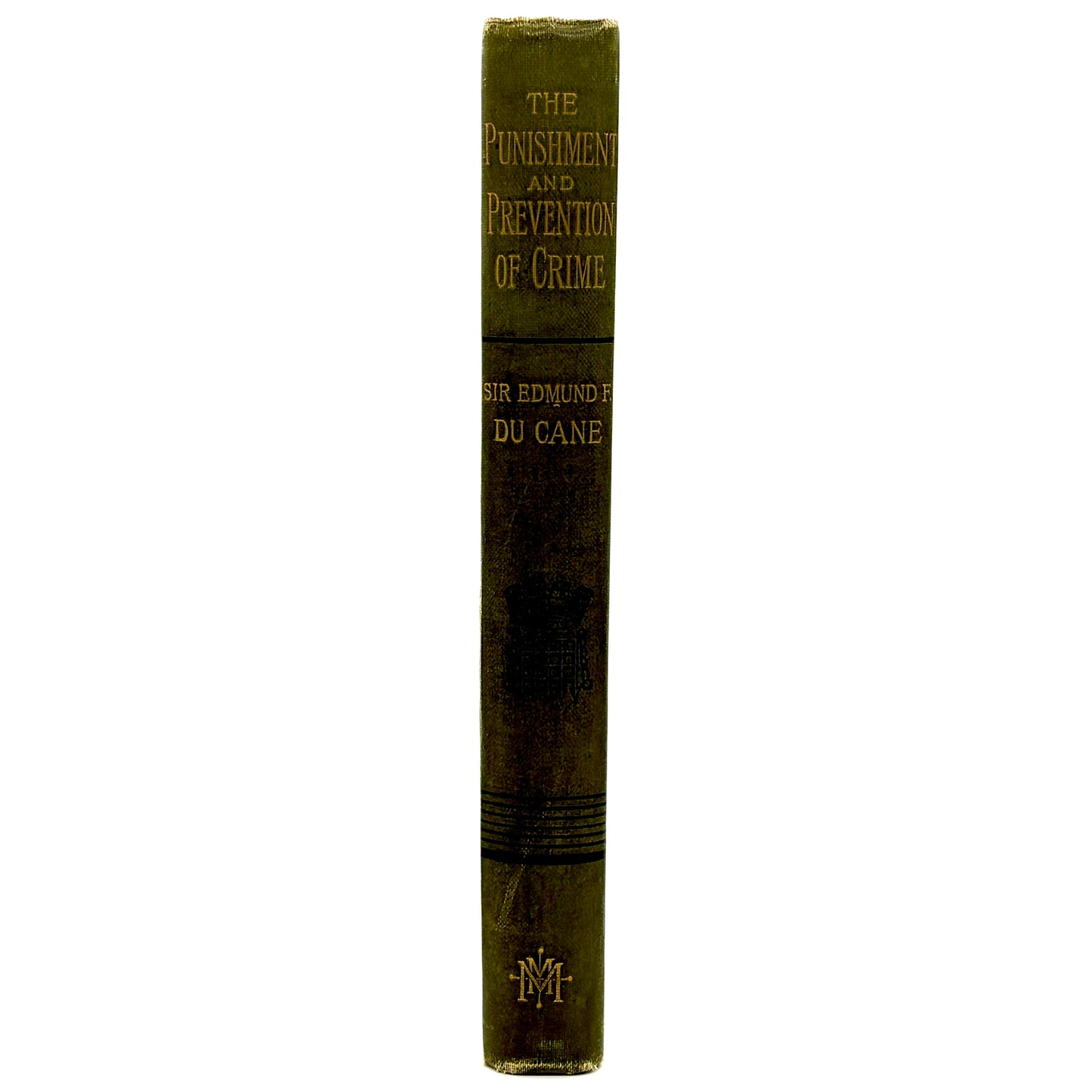 DU CANE, Sir Edmund F. "The Punishment & Prevention of Crime" [Macmillan, 1885] - Buzz Bookstore