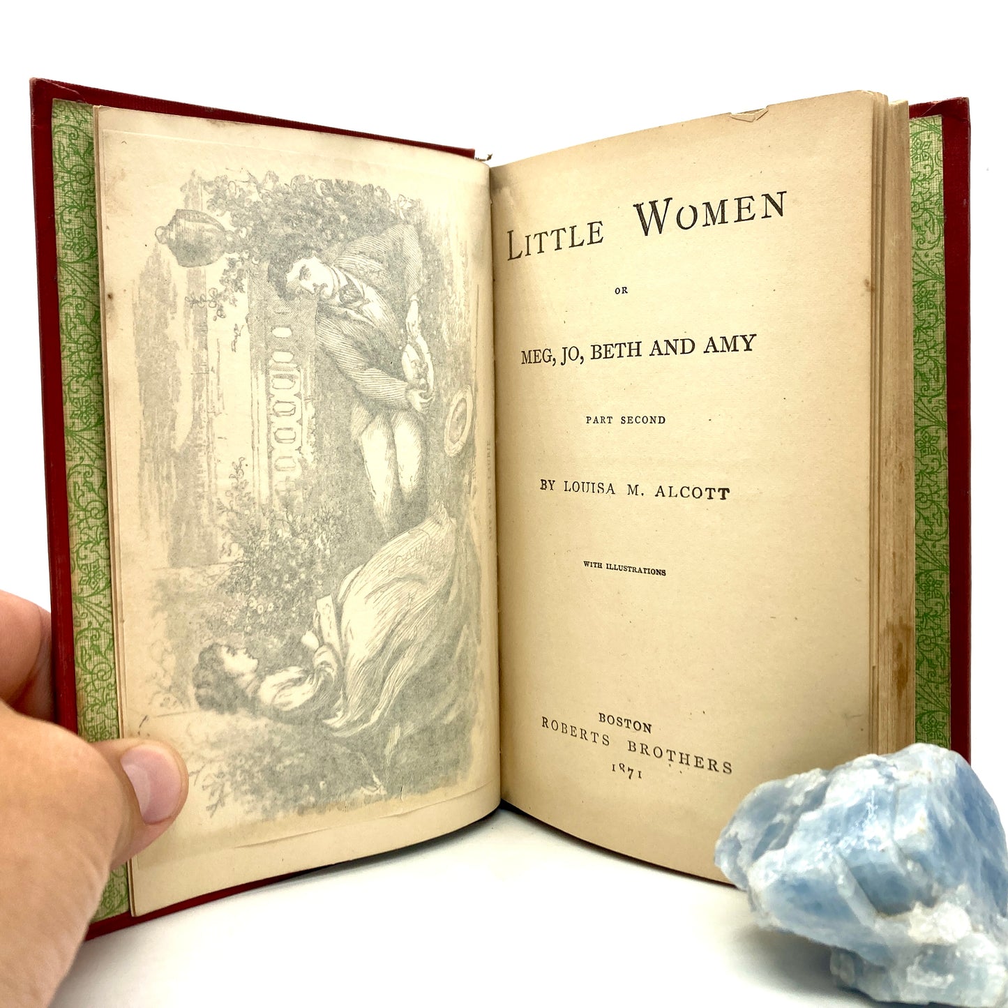 ALCOTT, Louisa May "Little Women: or, Meg, Jo, Beth, and Amy." [Roberts Bros, 1871]