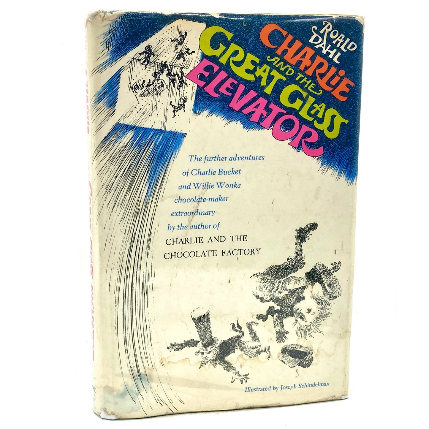 DAHL, Roald "Charlie and the Great Glass Elevator" [Alfred A. Knopf, 1972] 1st Edition