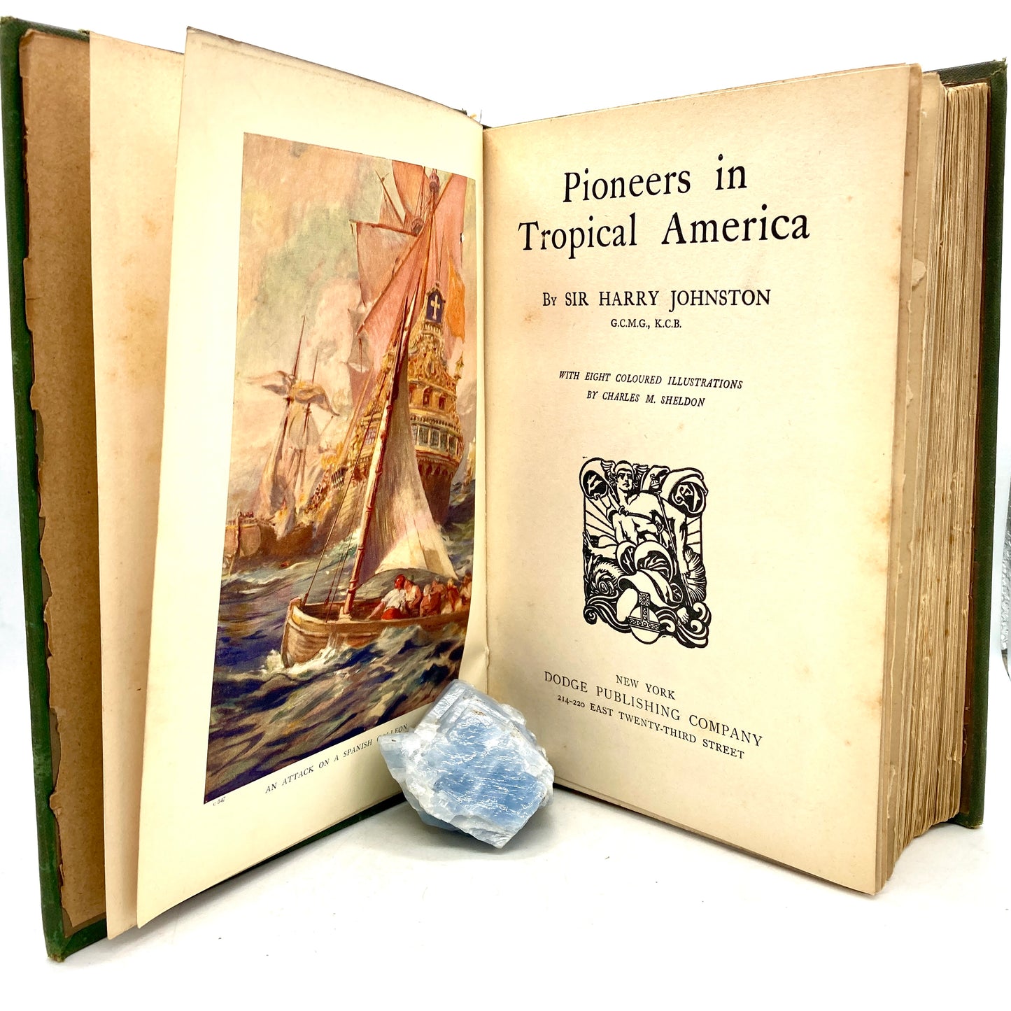 JOHNSTON, Sir Harry "Pioneers in Tropical America" [Dodge Publishing, c1914]