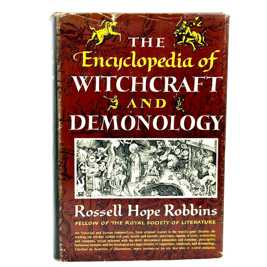 ROBBINS, Rossell Hope “The Encyclopedia of Witchcraft & Demonology” [Crown, 1966]