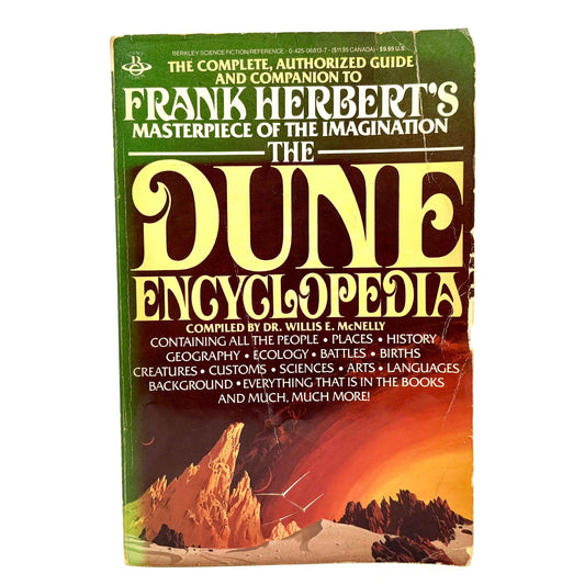 MCNELLY, Willis "The Dune Encyclopedia" [Berkley, 1984]
