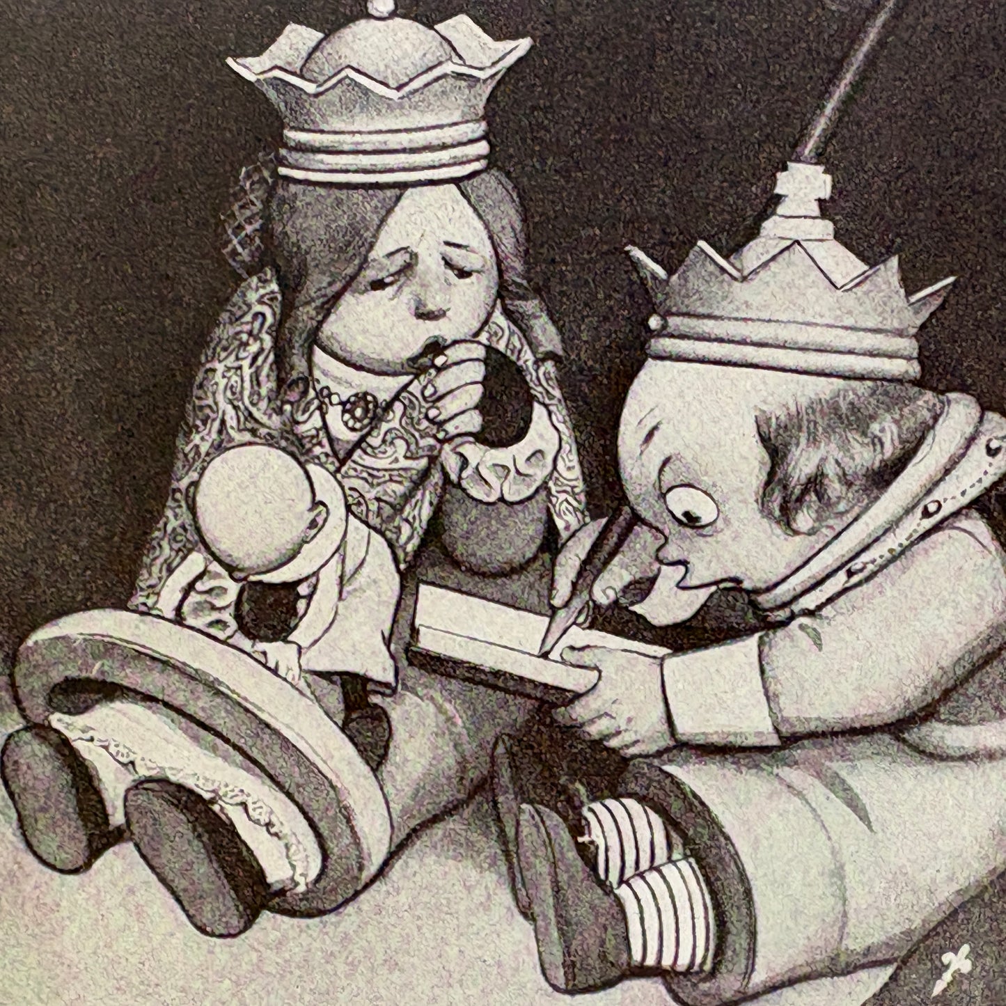 CARROLL, Lewis "Through the Looking-Glass" [Harper & Brothers, 1902] Peter Newell