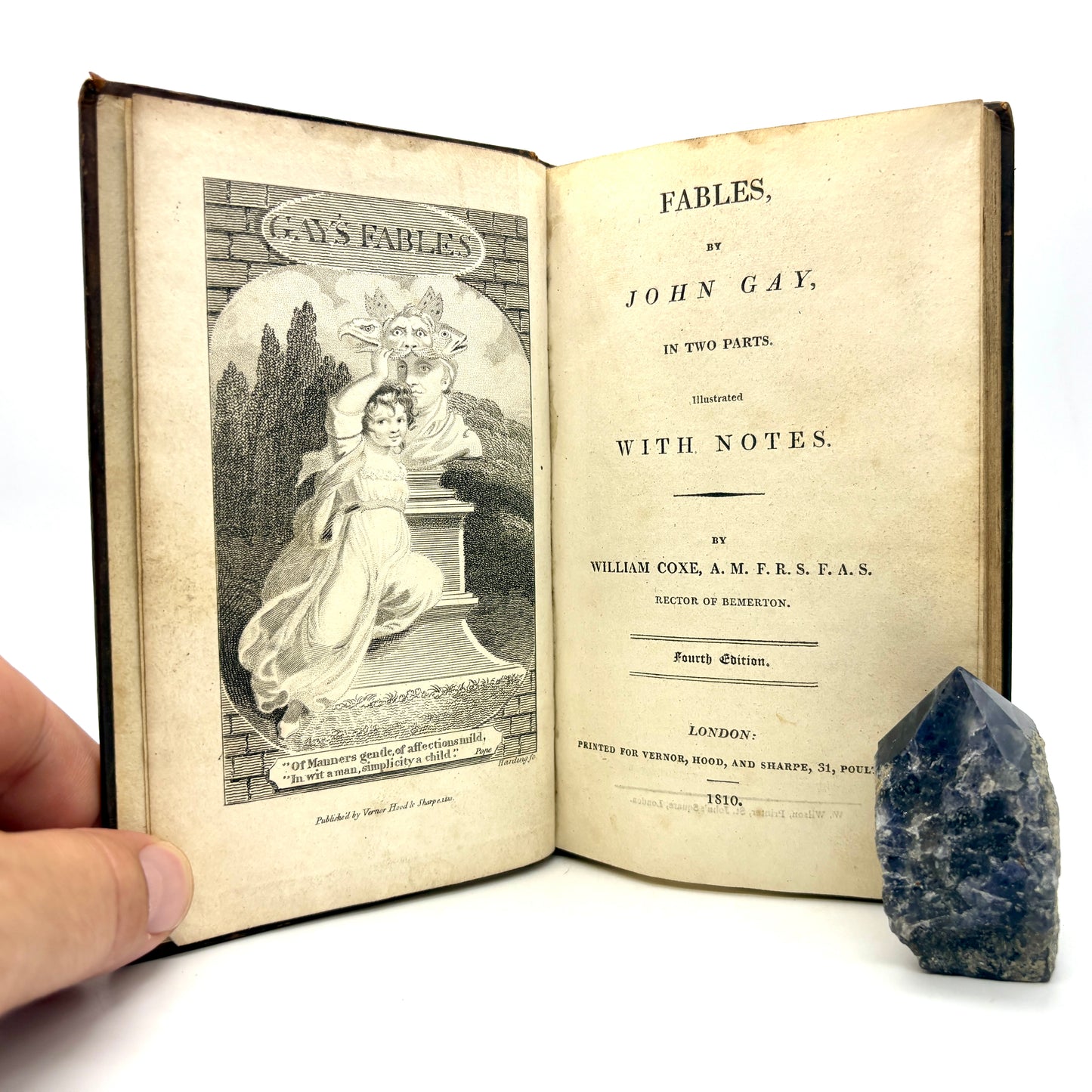 GAY, John "Fables" [Vernor, Hood, and Sharpe, 1810] Illustrated