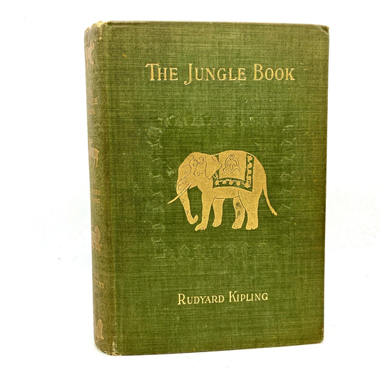 KIPLING, Rudyard "The Jungle Book" [The Century Co, 1894] 1st US Edition
