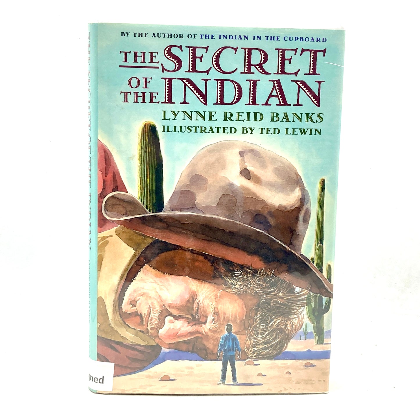 BANKS, Lynn Reid "The Secret of the Indian" [Doubleday, 1989] Signed 1st Edition