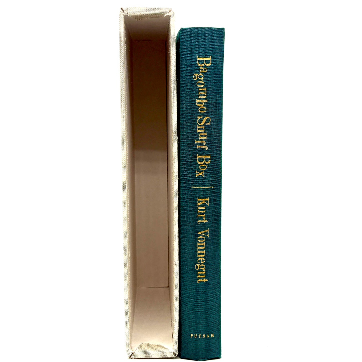 VONNEGUT, Kurt "Bagombo Snuff Box" [Putnam, 1999] Signed 1st Edition