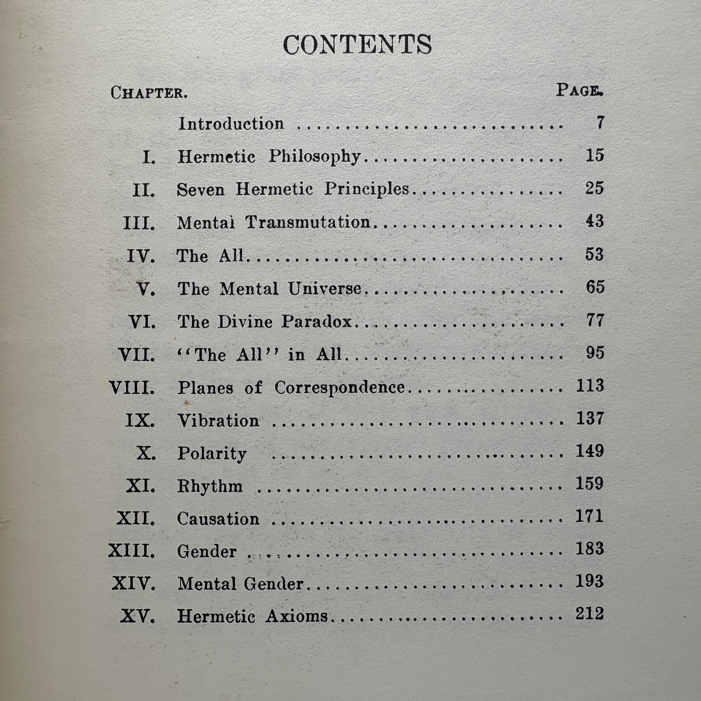INITIATES, Three "The Kybalion, Hermetic Philosophy" [Yogi Pub Society, 1940]