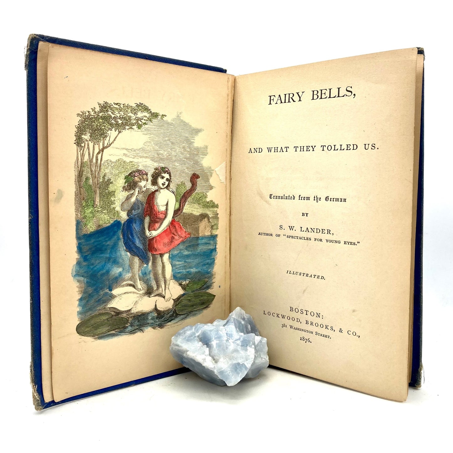 LANDER, S.W. "Fairy Bells, And What They Tolled Us" [Lockwood, Brooks & Co, 1876] - Buzz Bookstore