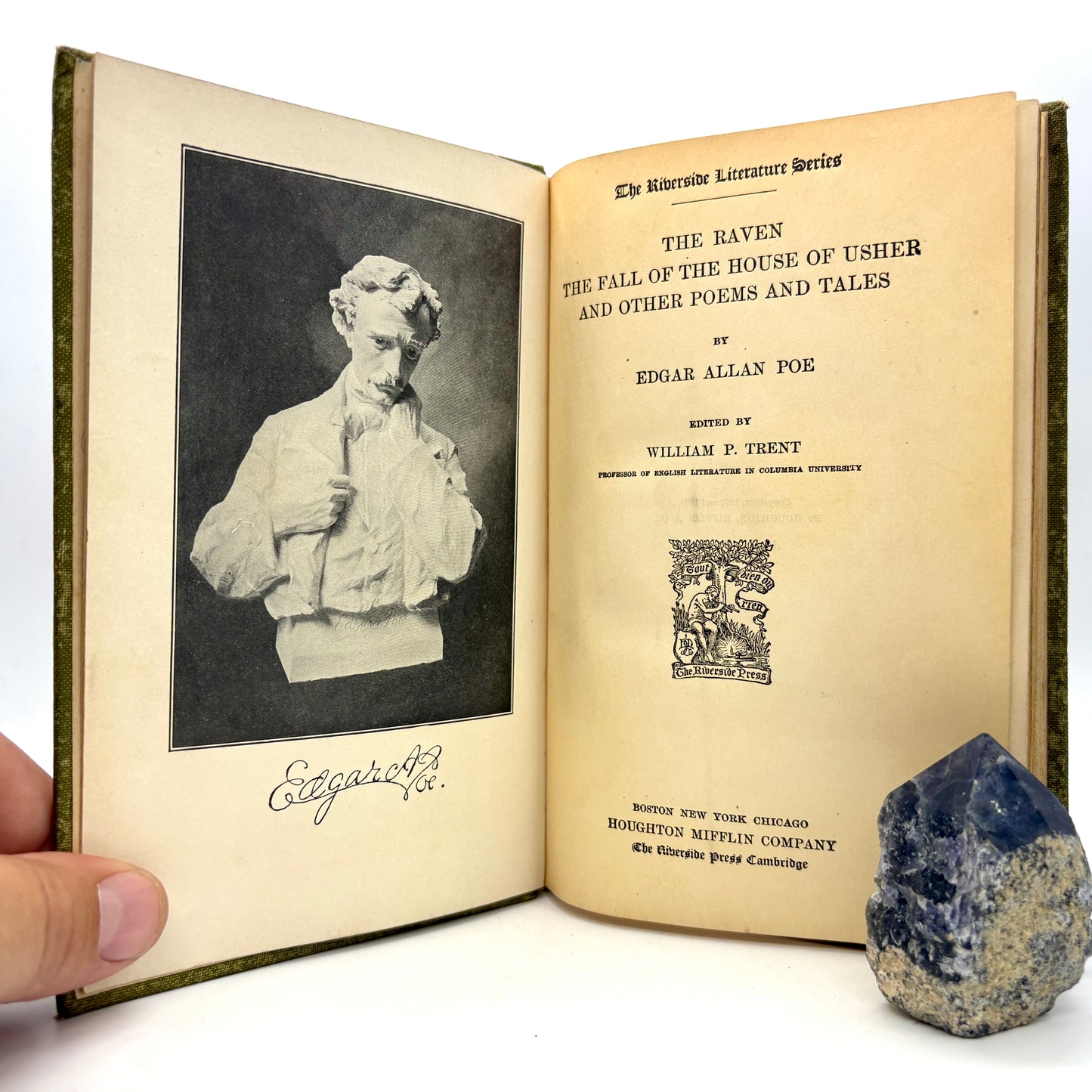 POE, Edgar Allan "Poems and Tales" [Houghton Mifflin, 1898]