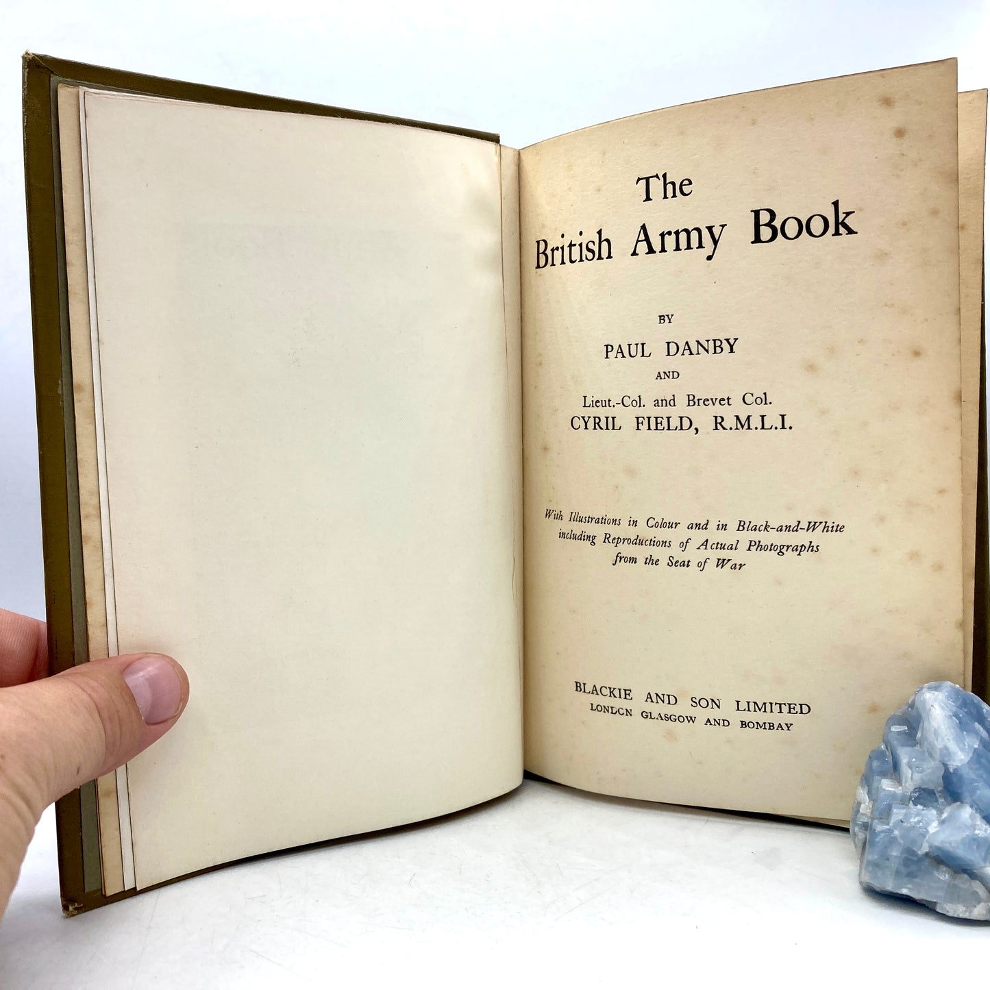 DANBY, Paul "The British Army Book" [Blackie & Son, n.d./c1915]