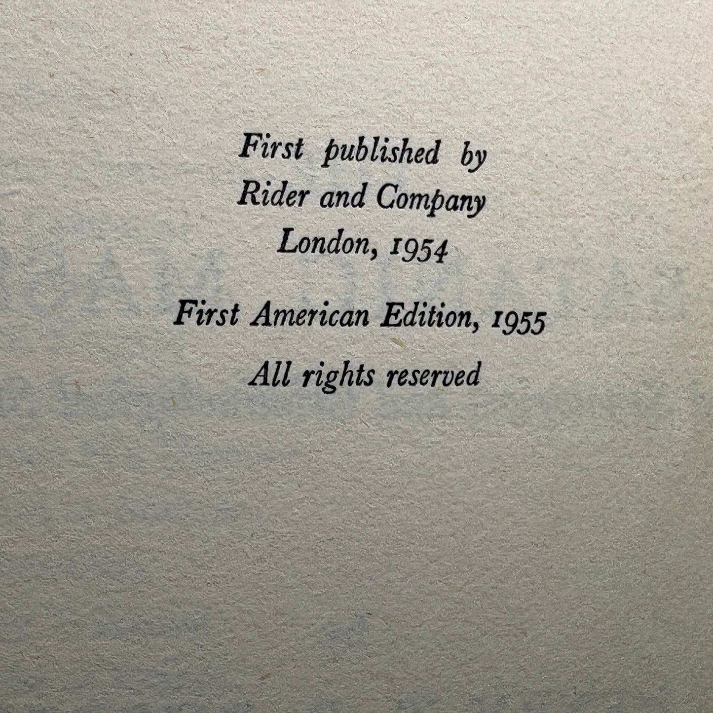 Rhodes, H. T. F. "The Satanic Mass" [Citadel Press, 1955] First Edition, Demonology