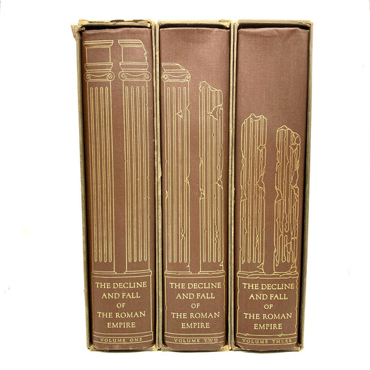 GIBBON, Edward "The Decline and Fall of the Roman Empire" [Heritage Press, 1946] - Buzz Bookstore