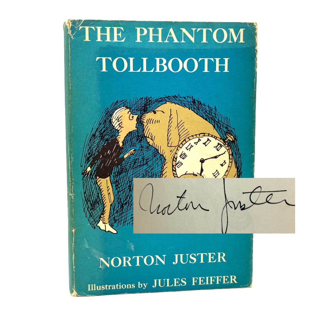 JUSTER, Norton “The Phantom Tollbooth” [Random House, 1965] Inscribed 5th Printing