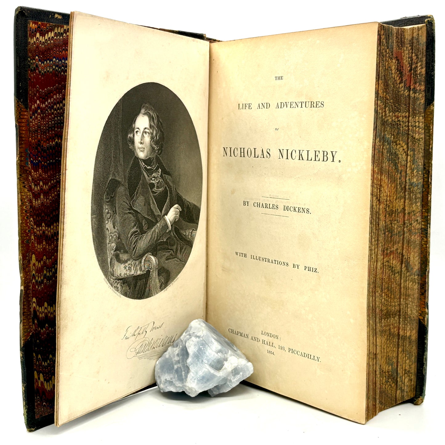 DICKENS, Charles "Nicholas Nickleby" [Chapman & Hall, 1854]