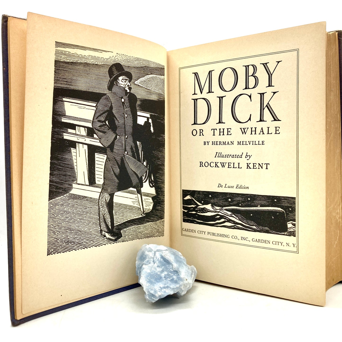 MELVILLE, Herman "Moby Dick" [Garden City Publishing, 1937] Rockwell Kent