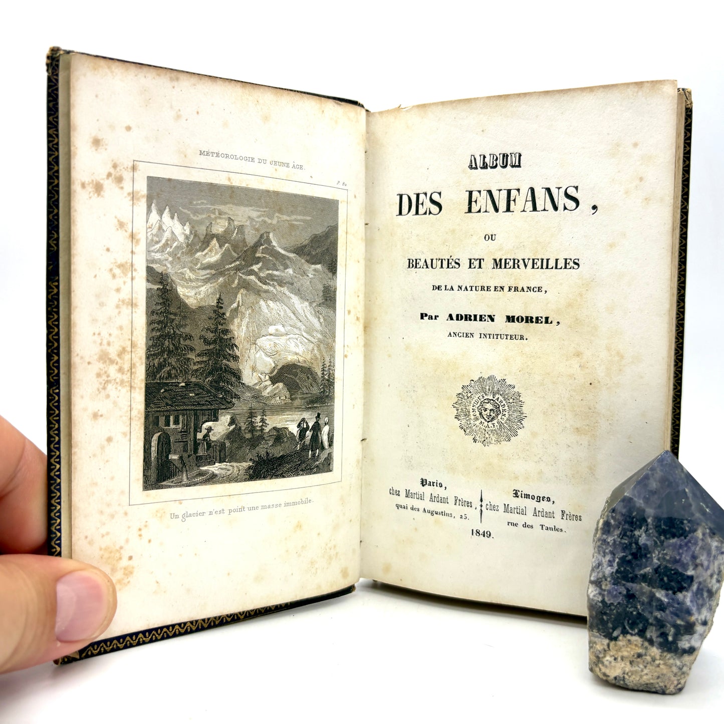 MOREL, Adrien "Album des Enfants" [Martial Ardant Frères, 1849]