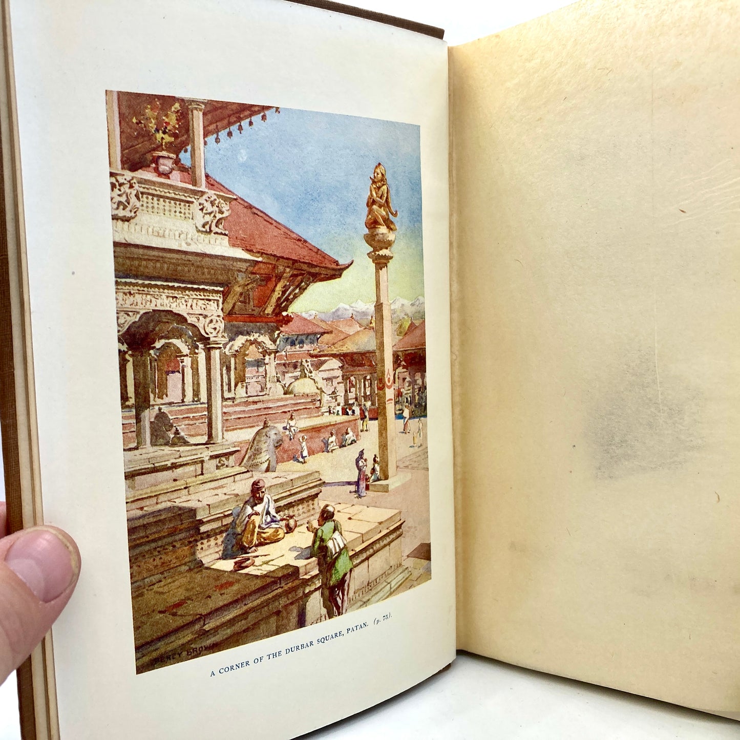 BROWN, Percy "Picturesque Nepal" [Adam and Charles Black, 1912]